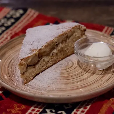 Пирог с яблоками по-сербски
